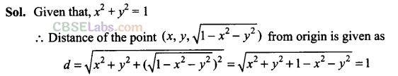 NCERT Exemplar Class 11 Maths Chapter 12 Introduction to Three Dimensional Geometry-4