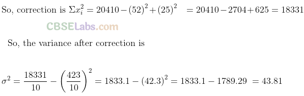 NCERT Exemplar Class 11 Maths Chapter 15 Statistics-38
