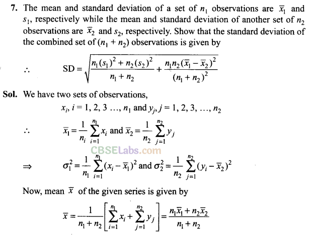 NCERT Exemplar Class 11 Maths Chapter 15 Statistics-8