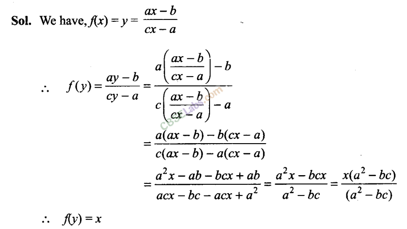 NCERT Exemplar Class 11 Maths Chapter 2 Relations and Functions-18