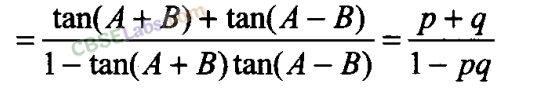 Trigonometry Exemplar Class 11 Chapter 3