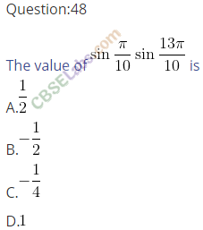 NCERT Exemplar Class 11 Maths Chapter 3 Trigonometric Functions-21