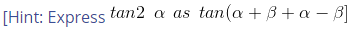 Trigonometry Questions Class 11 Chapter 3
