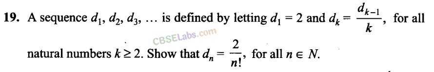 NCERT Exemplar Class 11 Maths Chapter 4 Principle of Mathematical Induction-7