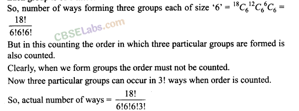 Permutation And Combination Class 11 Exemplar NCERT