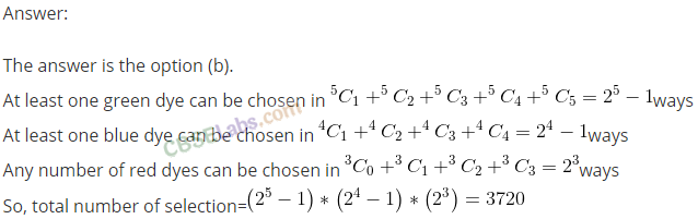 Permutations And Combinations Extra Questions NCERT