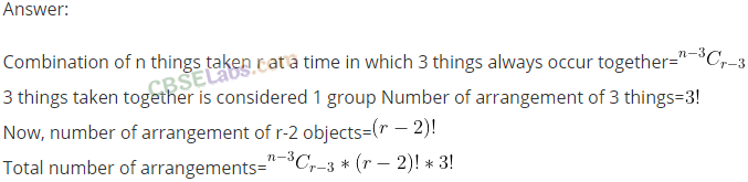 Permutation And Combination Class 11 Questions NCERT