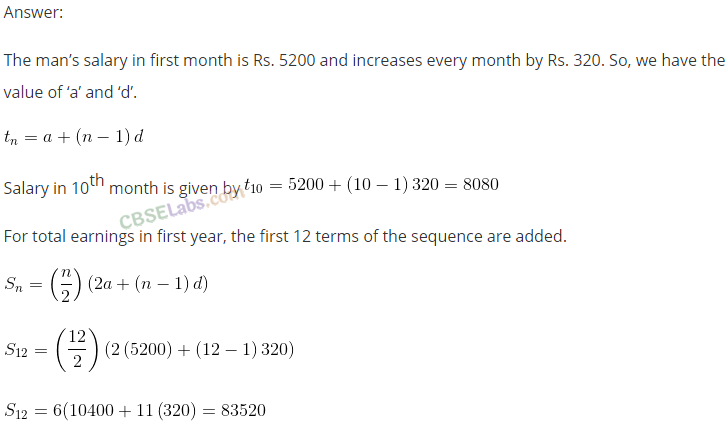 Questions On Sequence And Series For Class 11 Chapter 9