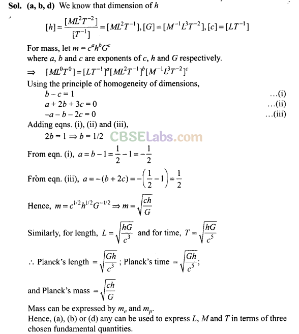 NCERT Exemplar Class 11 Physics Chapter 1 Units and Measurements-7