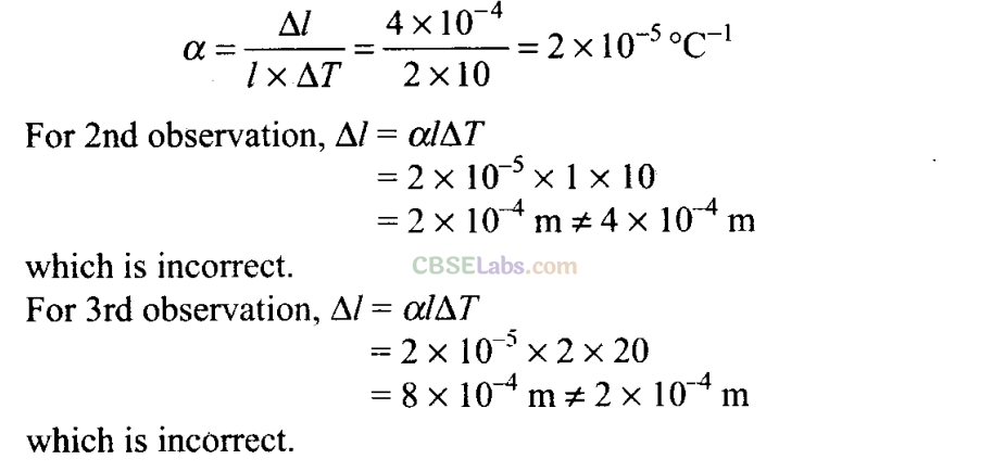 NCERT Exemplar Class 11 Physics Chapter 10 Thermal Properties of Matter-13