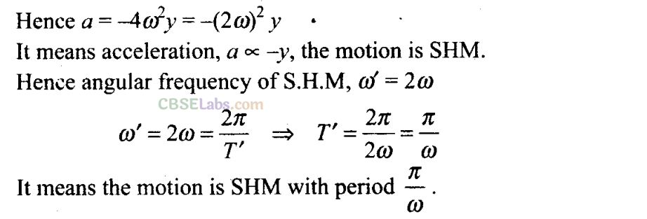 NCERT Exemplar Class 11 Physics Chapter 13 Oscillations-2