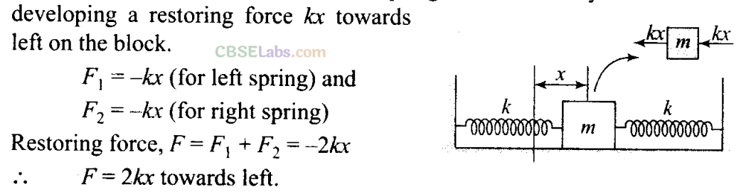 NCERT Exemplar Class 11 Physics Chapter 13 Oscillations-35