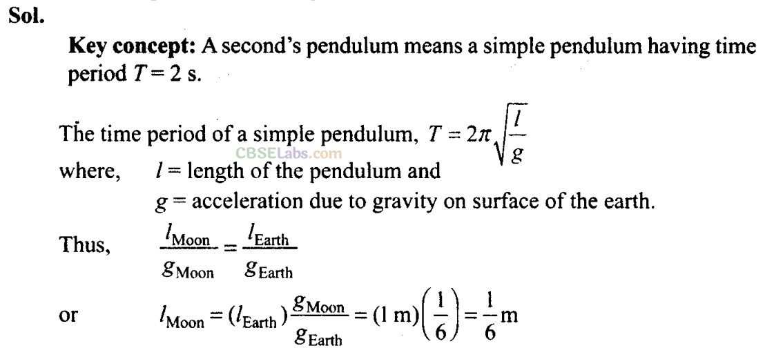 NCERT Exemplar Class 11 Physics Chapter 13 Oscillations-45