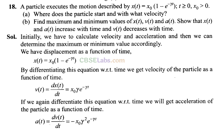 NCERT Exemplar Class 11 Physics Chapter 2 Motion in a Straight Line-29