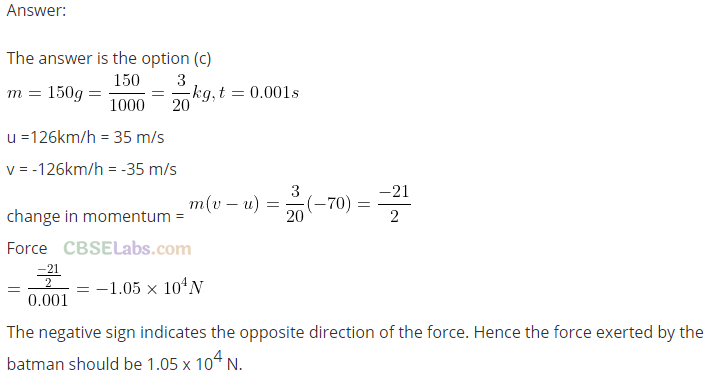 NCERT Exemplar Class 11 Physics Chapter 5 Work, Energy and Power-21