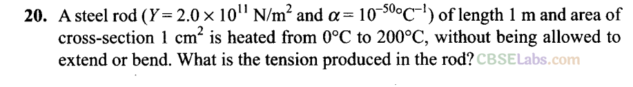 NCERT Exemplar Class 11 Physics Chapter 8 Mechanical Properties of Solids-21