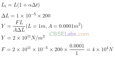 NCERT Exemplar Class 11 Physics Chapter 8 Mechanical Properties of Solids-22