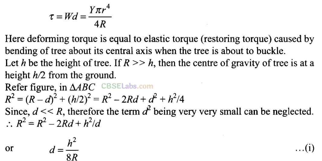 NCERT Exemplar Class 11 Physics Chapter 8 Mechanical Properties of Solids-34