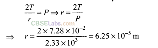NCERT Exemplar Class 11 Physics Chapter 9 Mechanical Properties of Fluids-20
