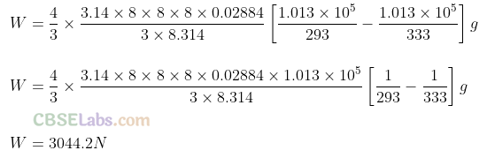 NCERT Exemplar Class 11 Physics Chapter 9 Mechanical Properties of Fluids-34