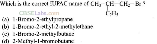 Haloalkanes NCERT Exemplar Class 12