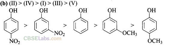 Alcohol Phenol Ether Exemplar Class 12