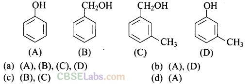Alcohol Phenol Ether NCERT Exemplar Class 12