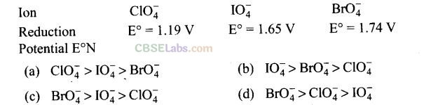 NCERT Exemplar Class 12 Chemistry Solutions