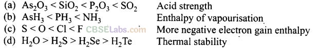 Class 12 Chemistry Exemplar Solutions