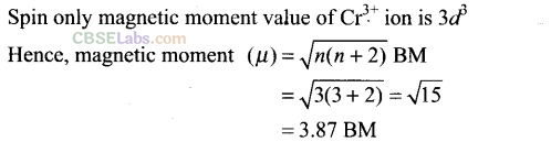 NCERT Exemplar Class 12 Chemistry Chapter 8 The d- and f-Block Elements-10