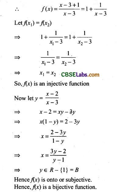 Relations And Functions Class 12 NCERT Exemplar Solutions