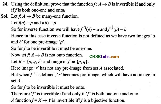 NCERT Solutions Class 12 Maths