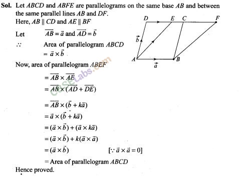 NCERT Exemplar Class 12 Maths Chapter 10 Vector Algebra-11