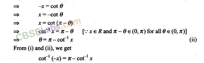 NCERT Exemplar Class 12 Maths Chapter 2 Inverse Trigonometric Functions-22