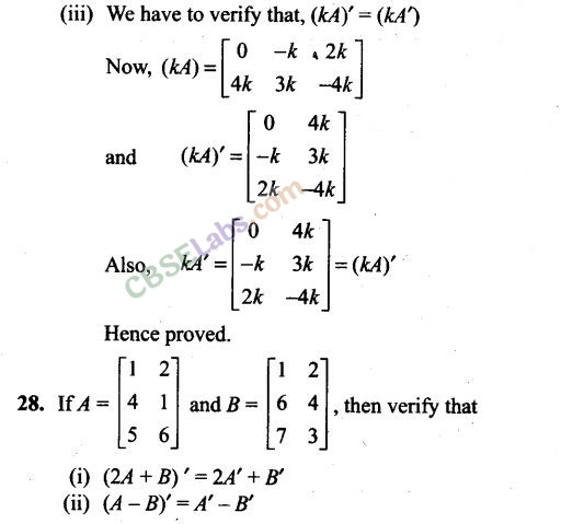 NCERT Exemplar Class 12 Maths Chapter 3 Matrices-10