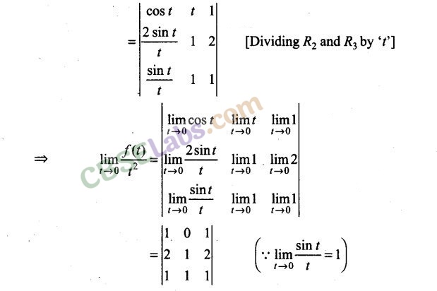 NCERT Exemplar Class 12 Maths Chapter 4 Determinants-14