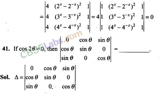 NCERT Exemplar Class 12 Maths Chapter 4 Determinants-23