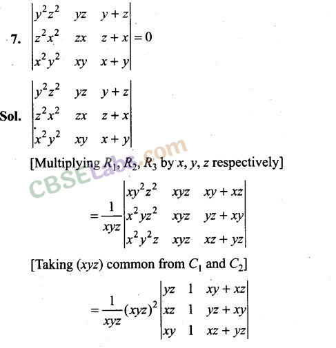 NCERT Exemplar Class 12 Maths Ch 4