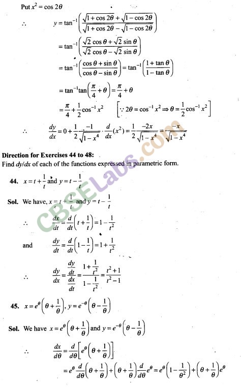 NCERT Exemplar Chapter 5 Class 12