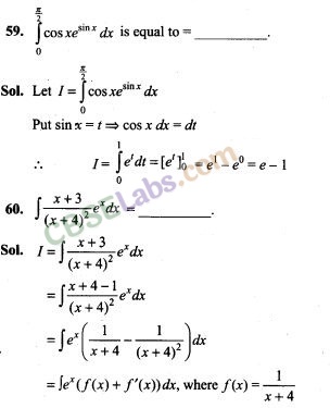 NCERT Exemplar Class 12 Maths Chapter 7 Integrals-7