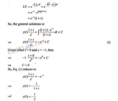 NCERT Exemplar Class 12 Maths Chapter 9 Differential Equations-1