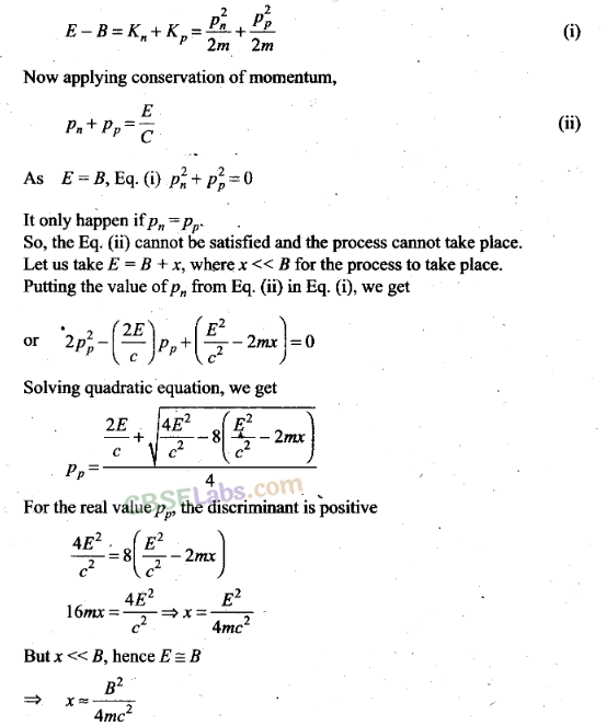 NCERT Exemplar Class 12 Physics Chapter 13 Nuclei-24