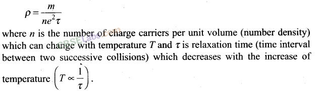 Current Electricity Class 12 Exemplar