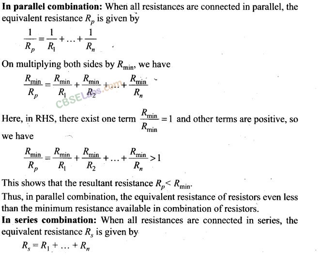 NCERT Exemplar Class 12 Physics Chapter 3 Current Electricity-10