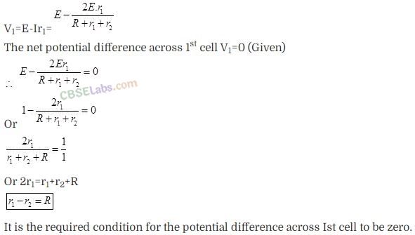NCERT Exemplar Class 12 Physics Chapter 3 Current Electricity-17