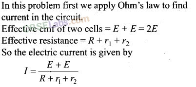 NCERT Exemplar Class 12 Physics Chapter 3 Current Electricity-16