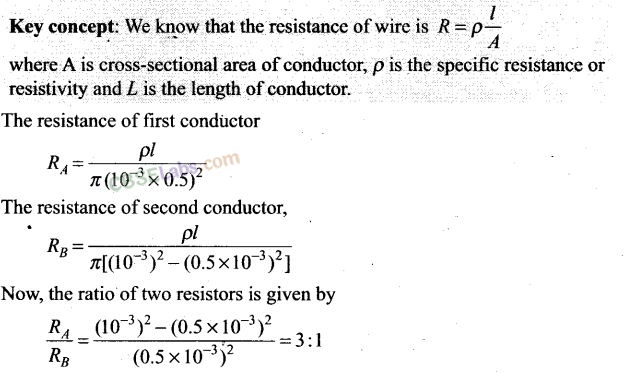 NCERT Exemplar Class 12 Physics Chapter 3 Current Electricity-18