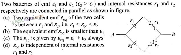 Class 12 Physics Chapter 3 NCERT Exemplar Solutions