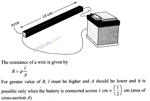 Current Electricity Exemplar Class 12