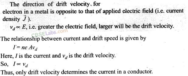 NCERT Exemplar Current Electricity Class 12
